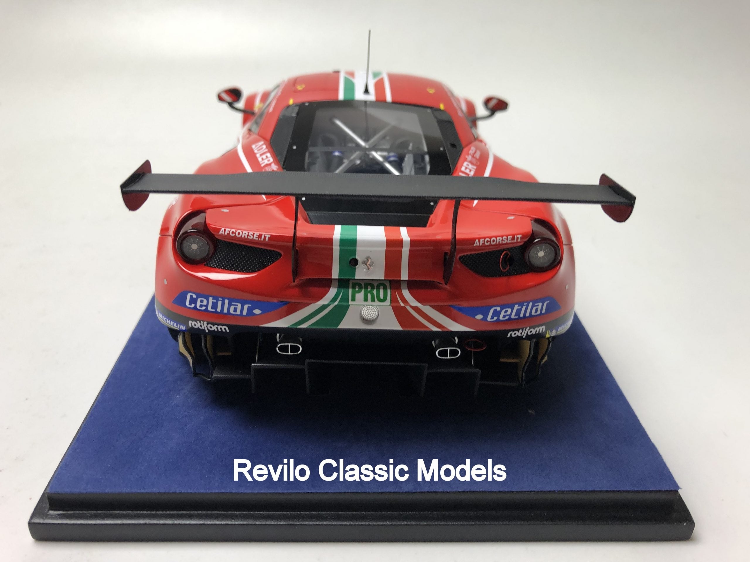 Ferrari 488 GTE Le Mans class winner #51 1:18 scale