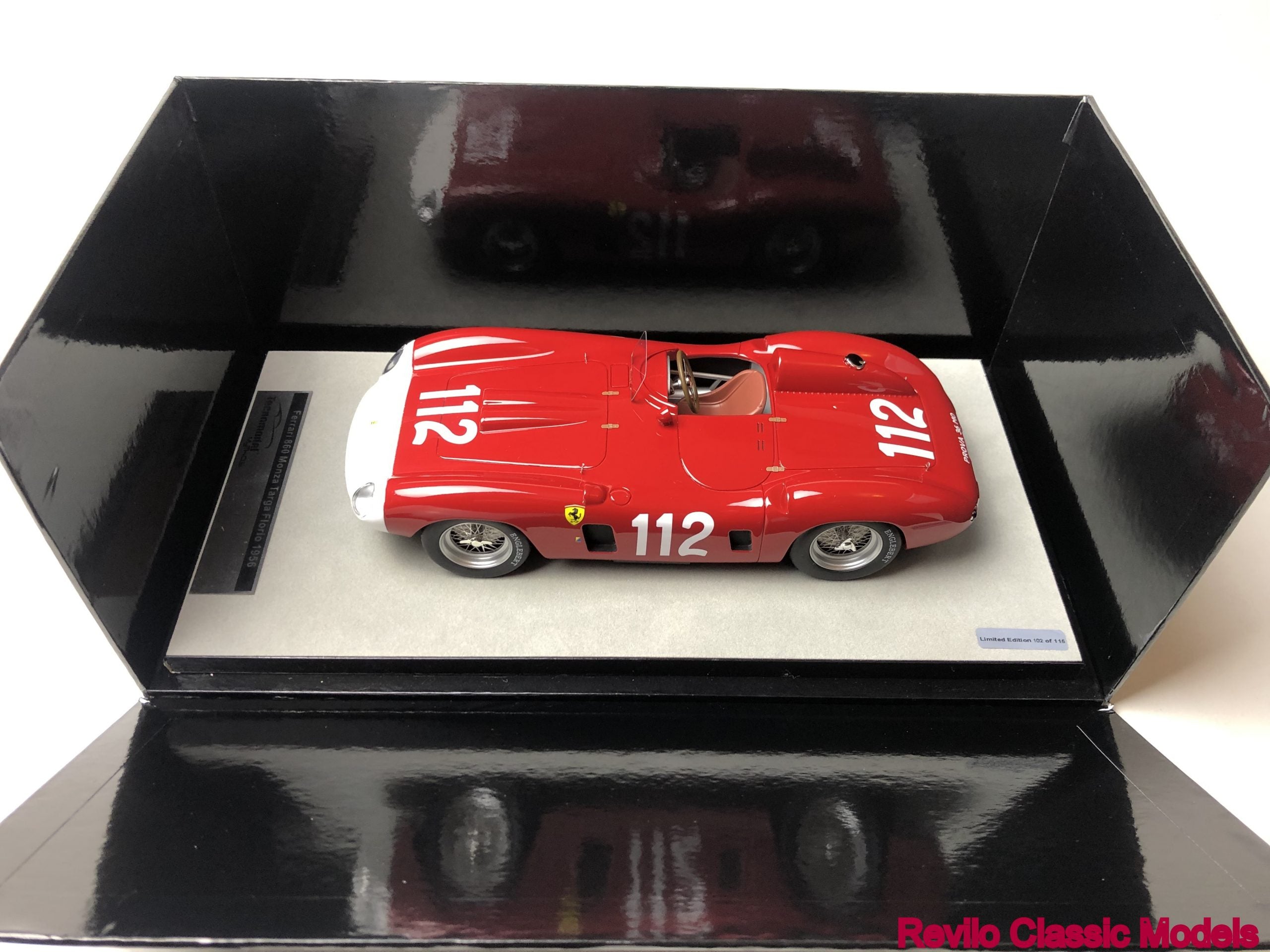 Ferrari 860 Monza Targa Florio 1956 escala 1:18