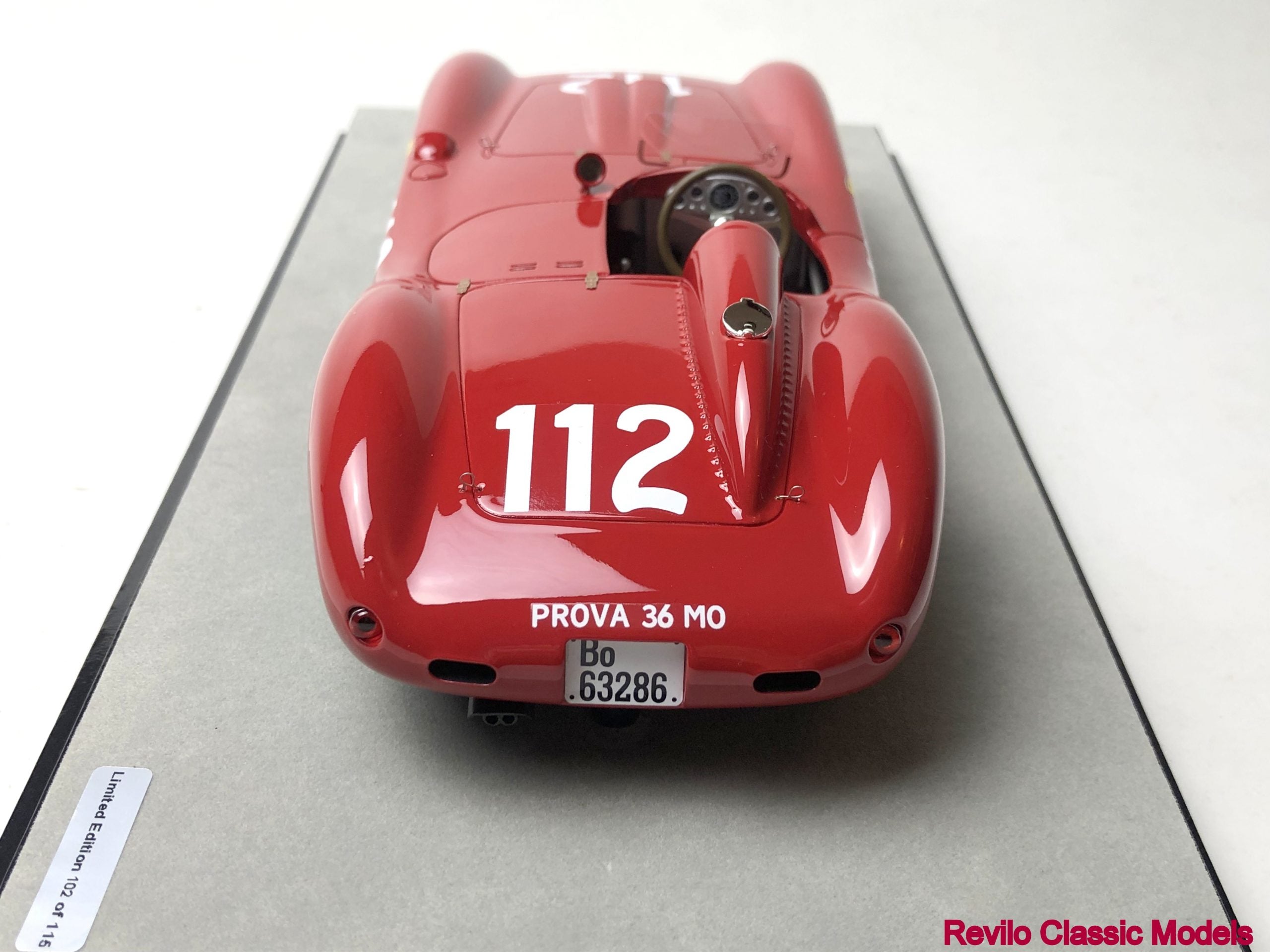 Ferrari 860 Monza Targa Florio 1956 escala 1:18