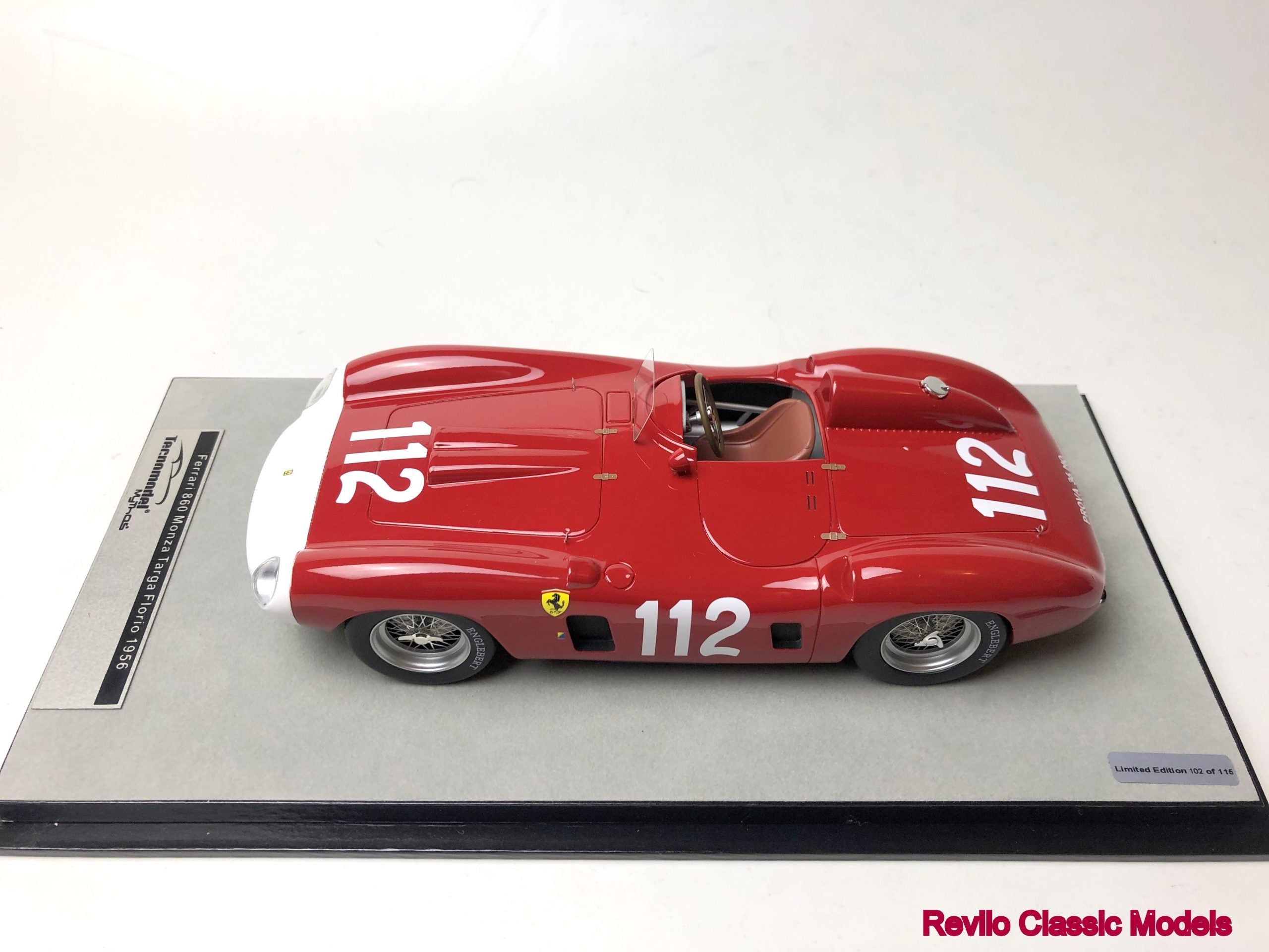 Ferrari 860 Monza Targa Florio 1956 escala 1:18