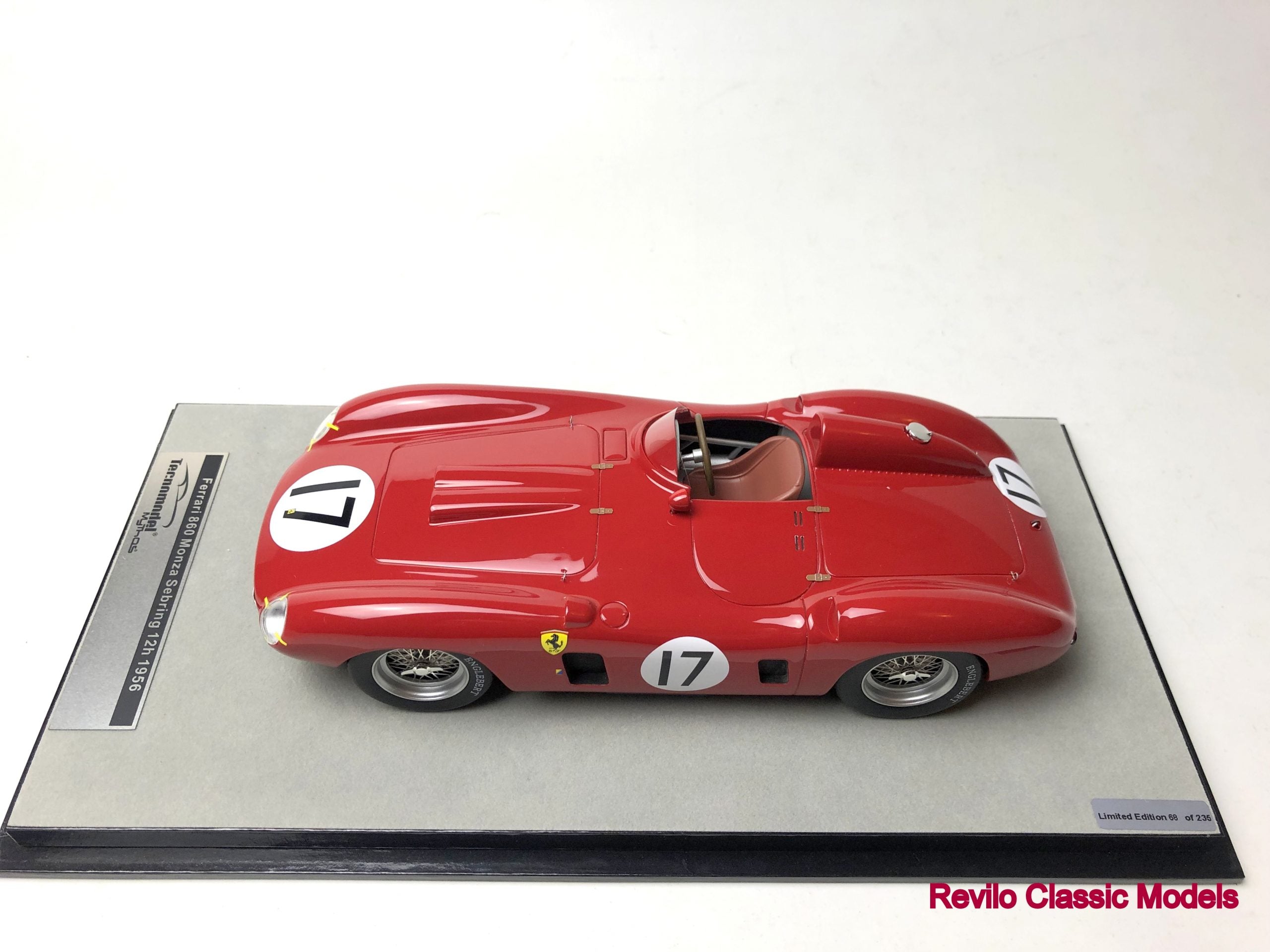 Ferrari 850 Monza Sebring Ganador 12 Horas 1956 escala 1:18
