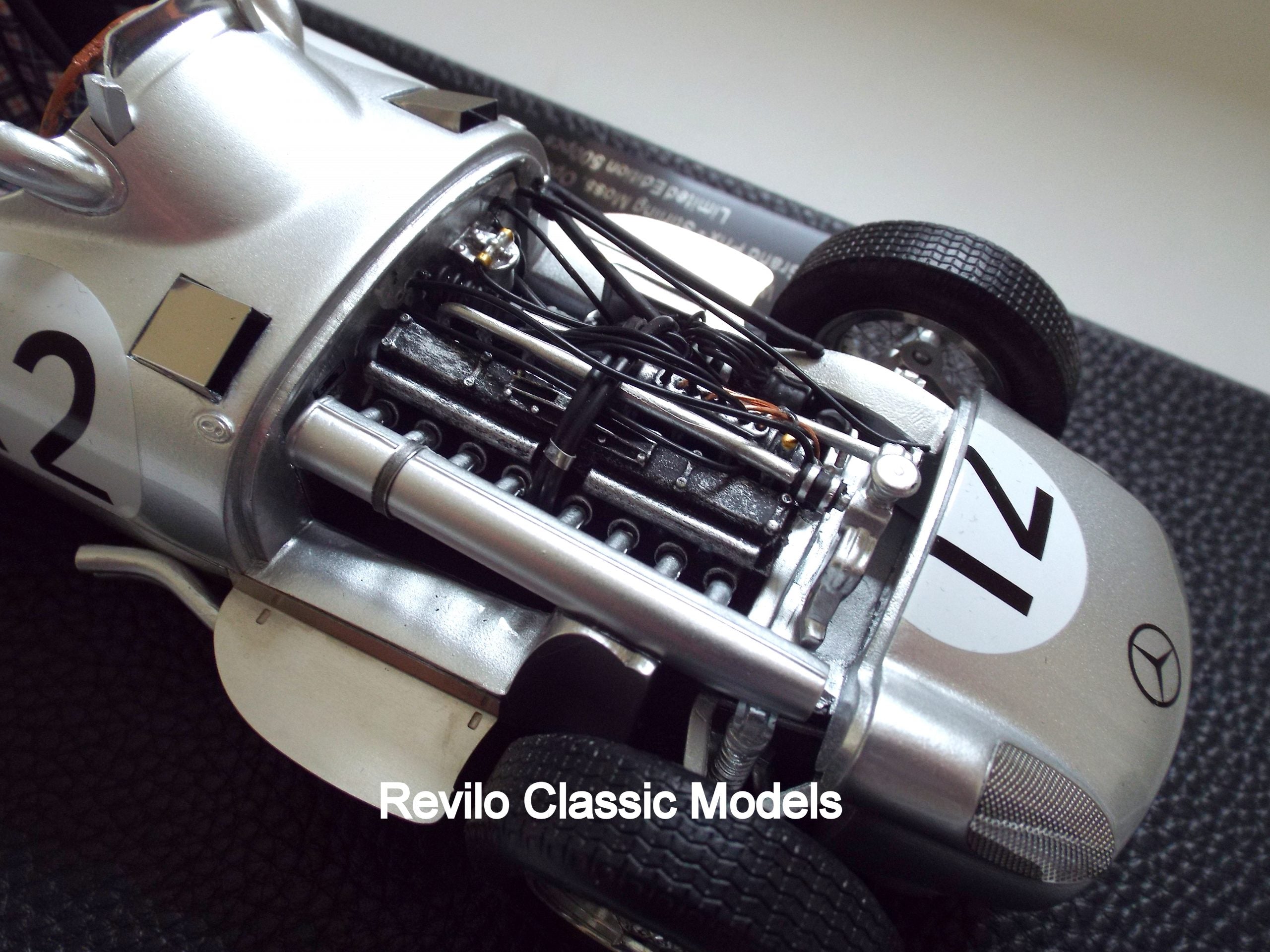 1:18 scale Mercedes W196 Stirling Moss #12