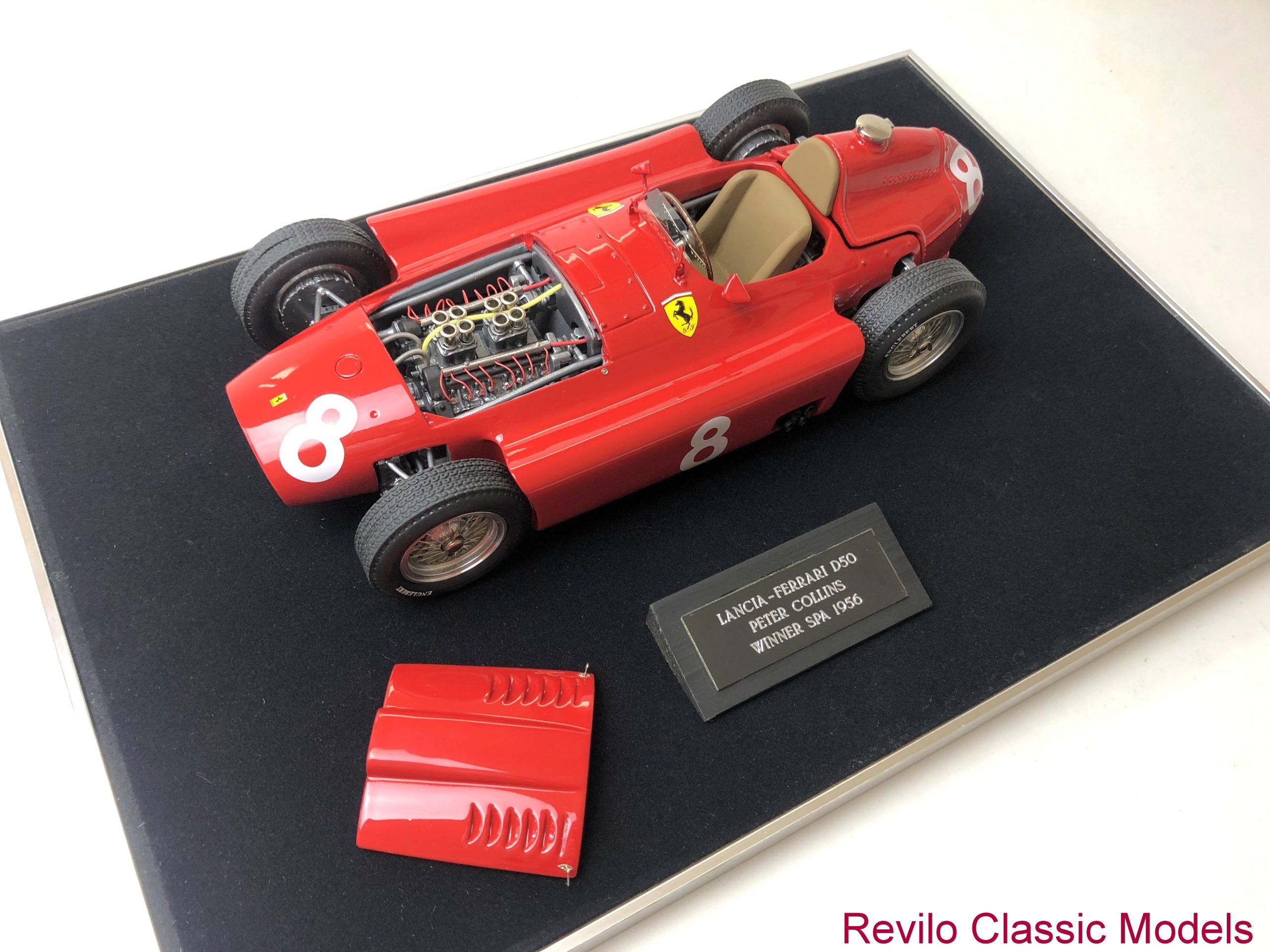 Escala 1:12 1956 Ferrari/Lancia D50