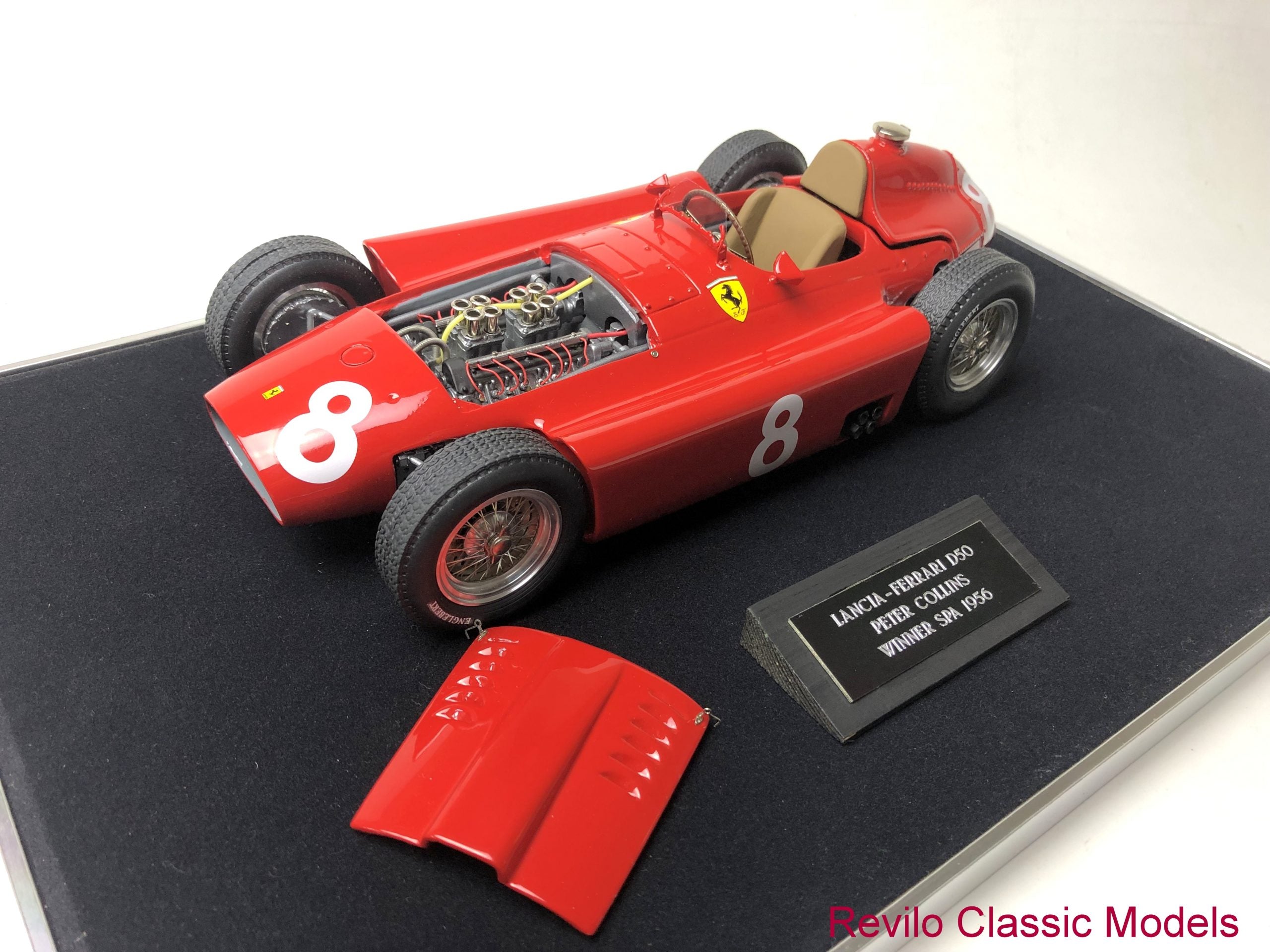 Escala 1:12 1956 Ferrari/Lancia D50