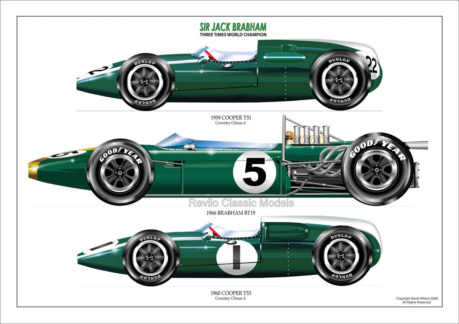 Jack Brabham Trio