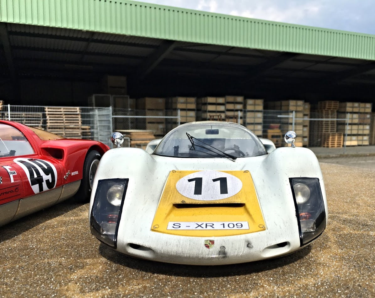 Porsche 906 1:8 scale by K. Schmidt