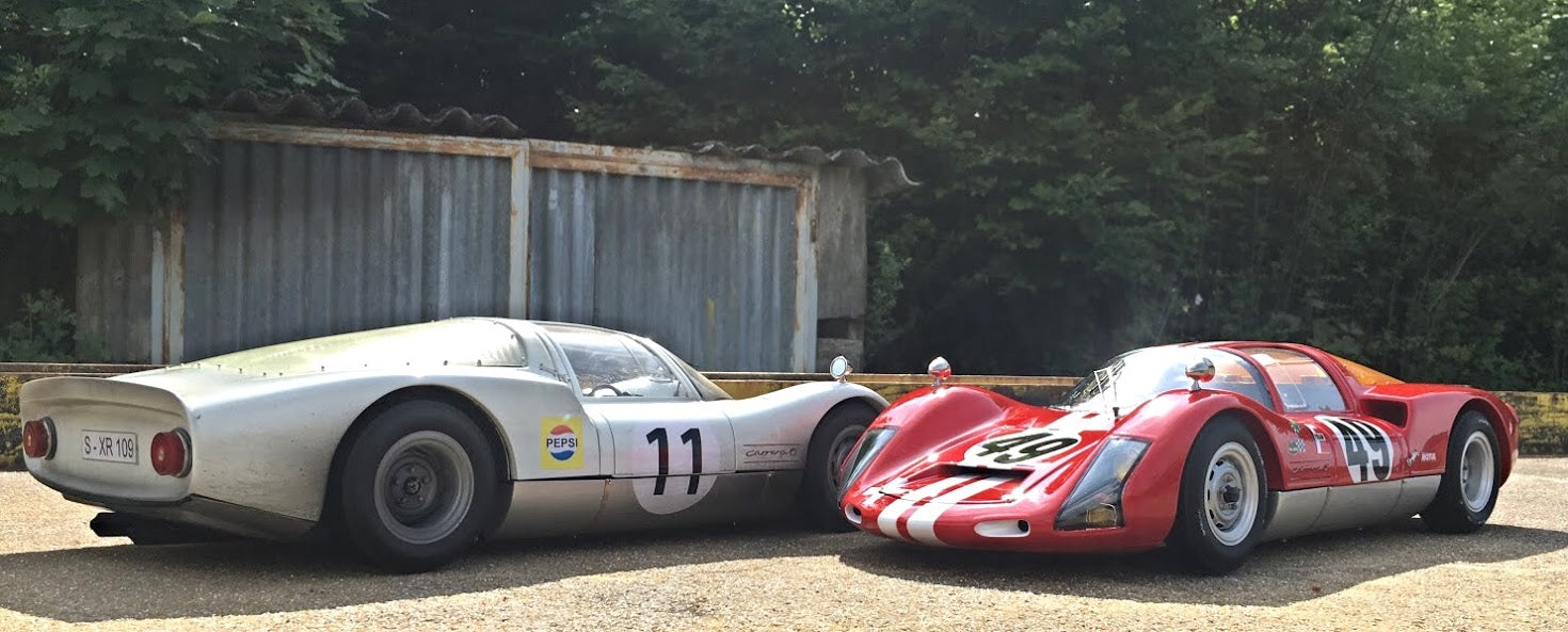 Porsche 906 1:8 scale by K. Schmidt