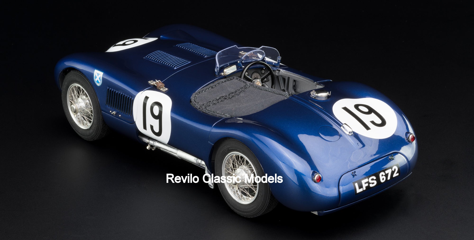 CMC M192 1:18 Jaguar C Type, Goodwood 1954 4
