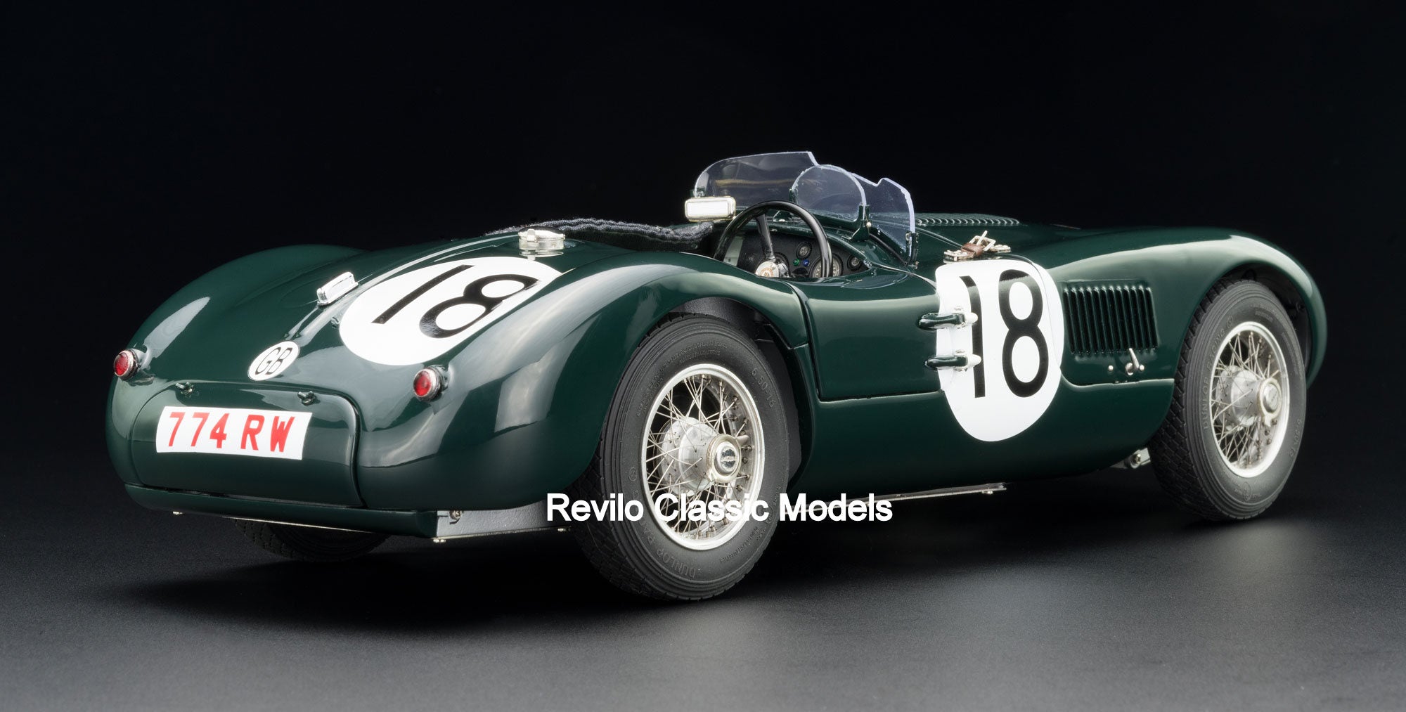 CMC 1:18 Jaguar C Type M-195-2