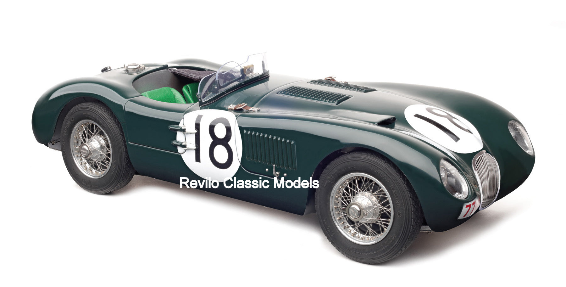 CMC M195 1:18 Jaguar C Type #18 1953 Ganador de Le Mans
