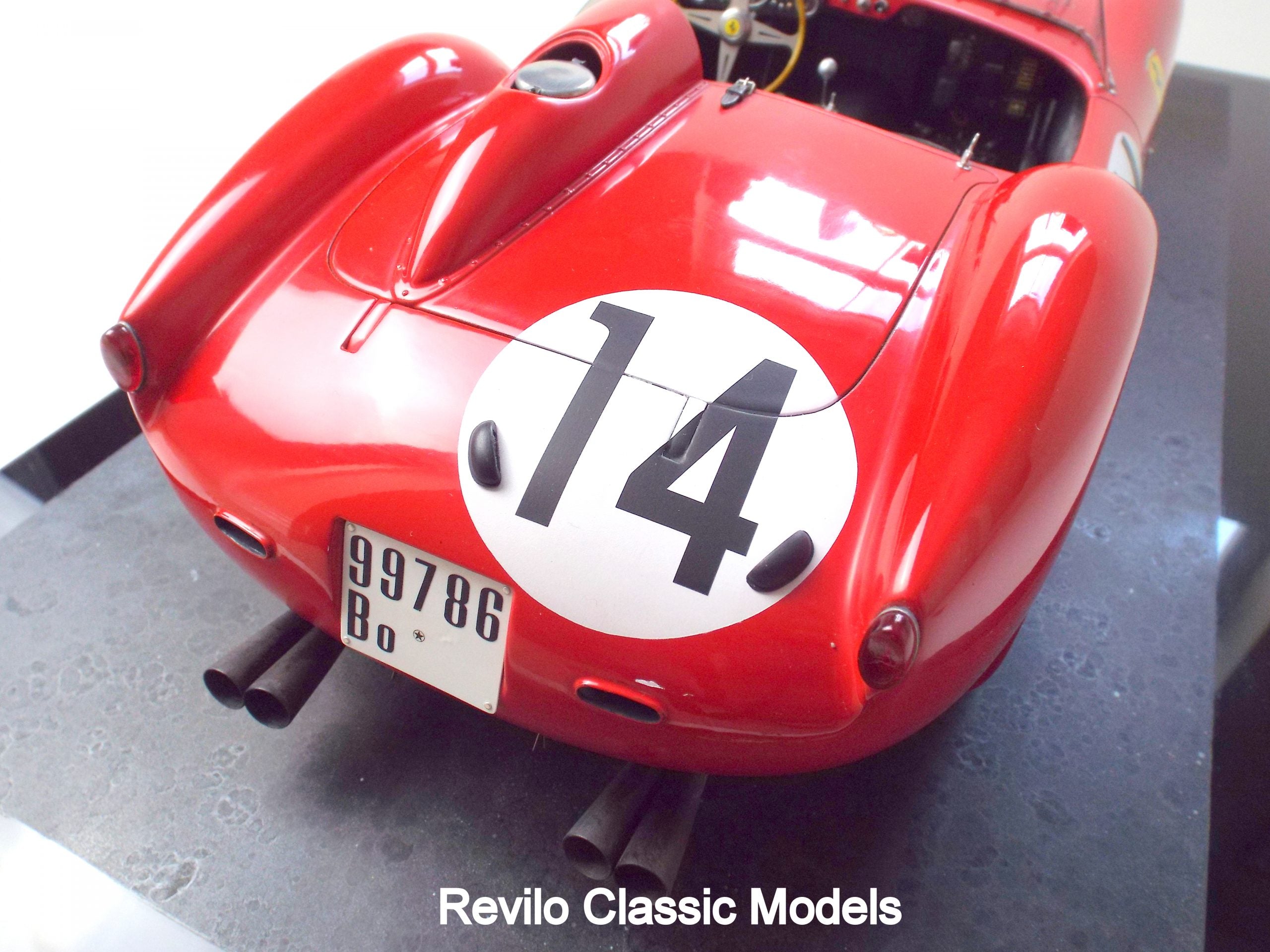 Patrice de Conto 1:8 scale 1958 Ferrari TR58 #14 Le Mans winner