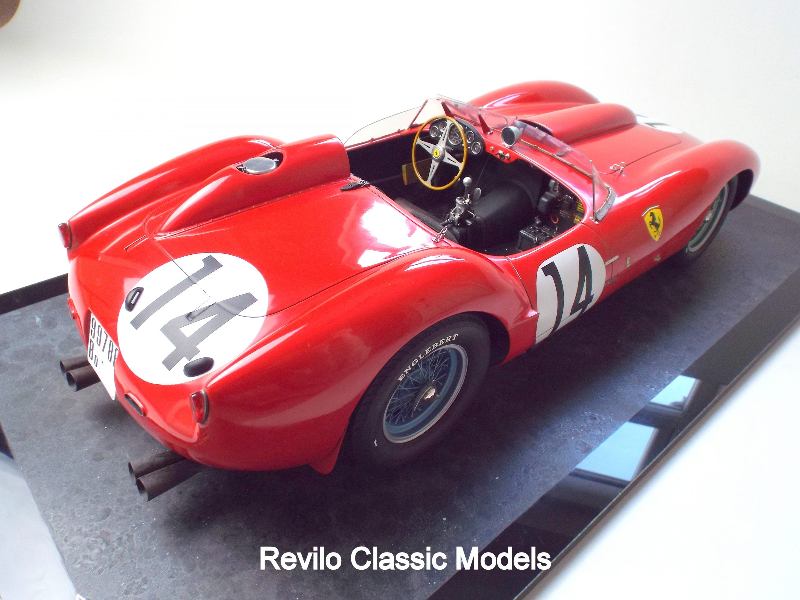 Patrice de Conto escala 1:8 1958 Ferrari TR58 #14 ganador de Le Mans