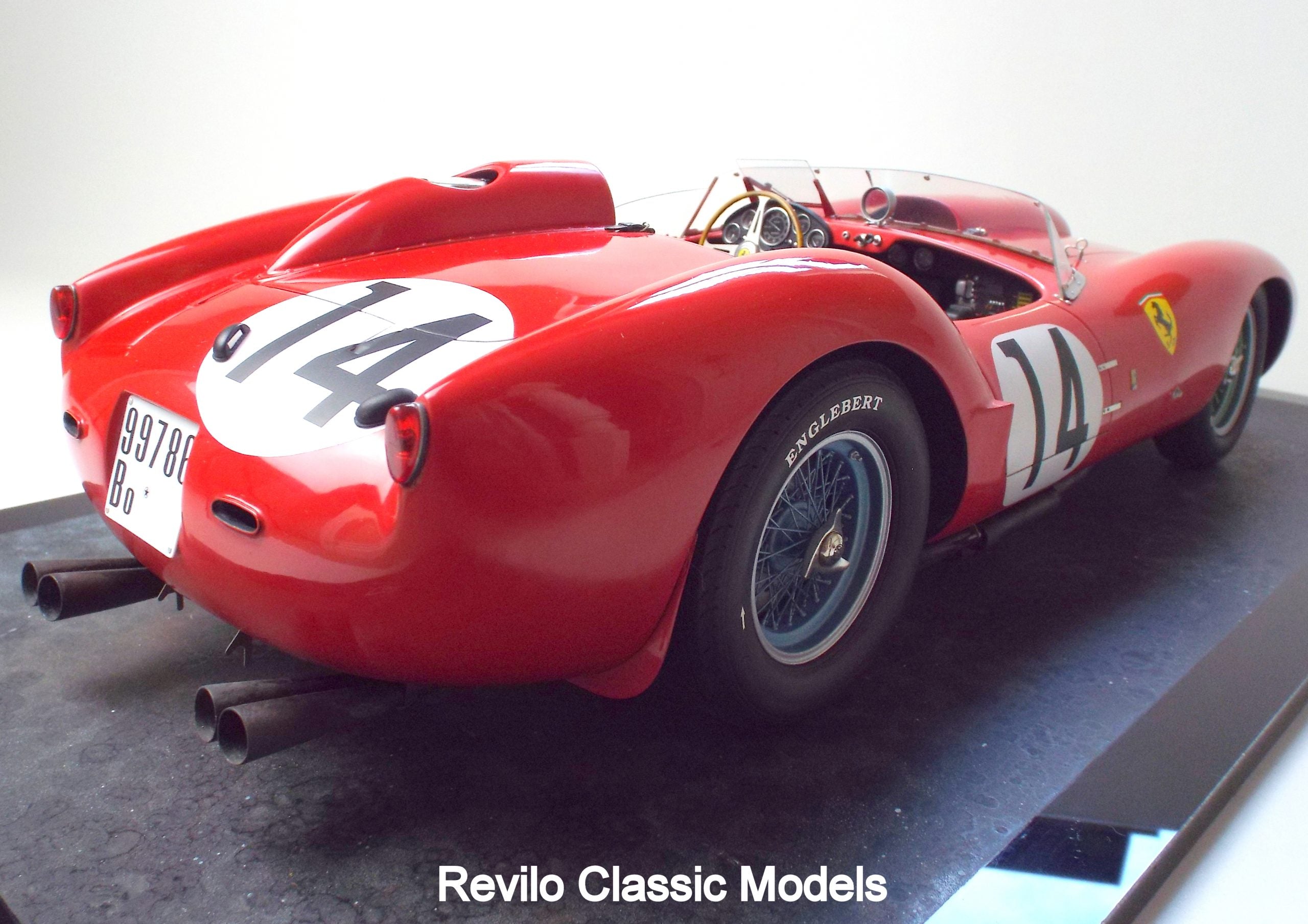 Patrice de Conto 1:8 scale 1958 Ferrari TR58 #14 Le Mans winner