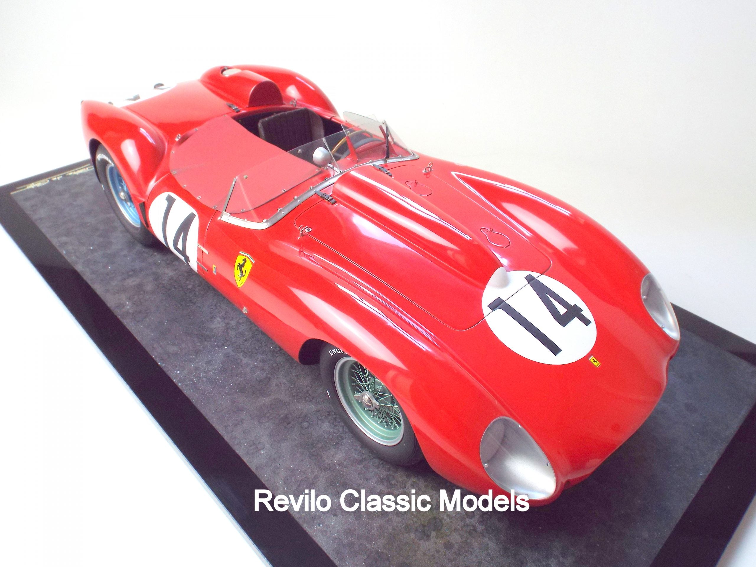 Patrice de Conto 1:8 scale 1958 Ferrari TR58 #14 Le Mans winner