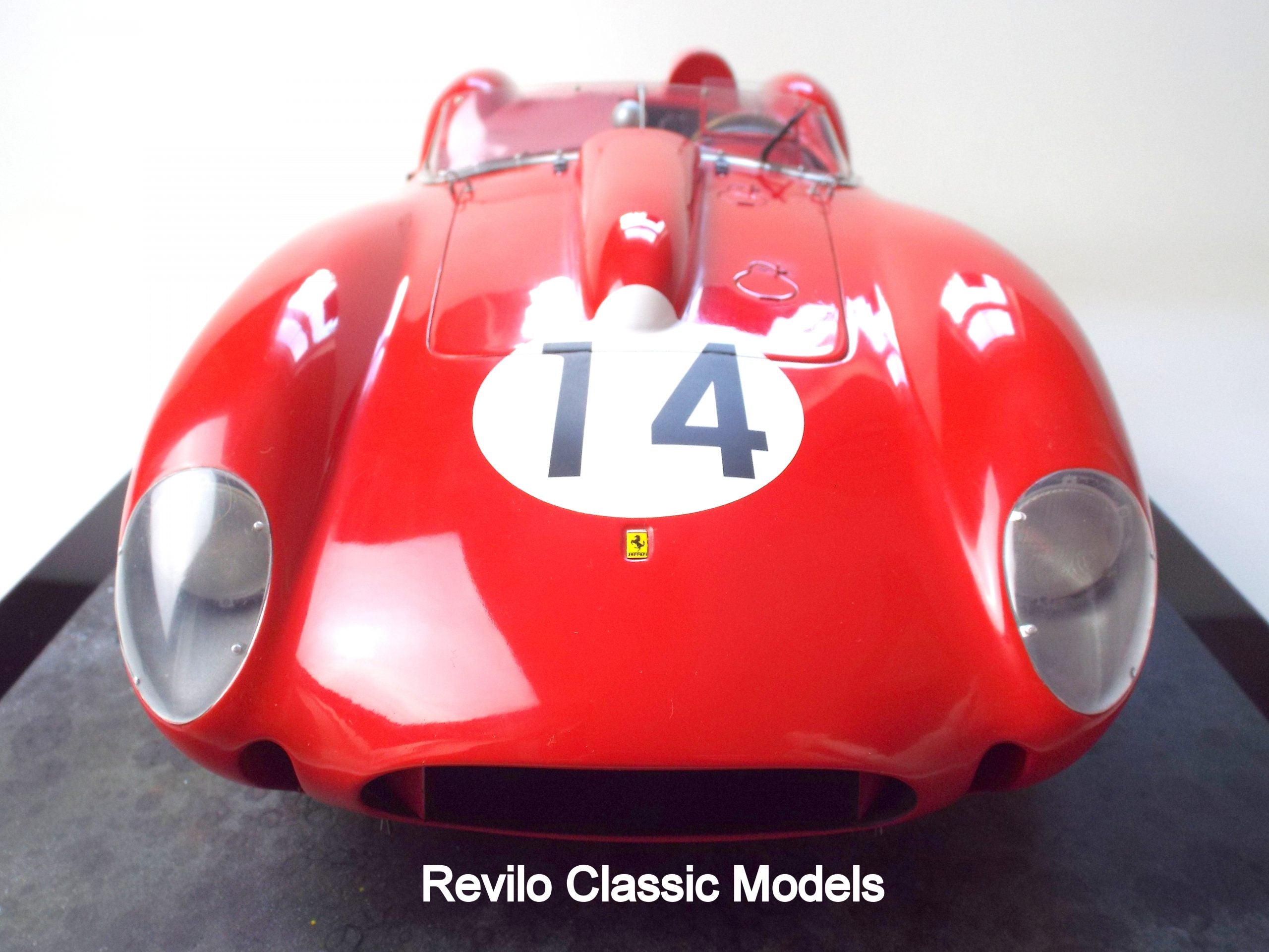 Patrice de Conto 1:8 scale 1958 Ferrari TR58 #14 Le Mans winner