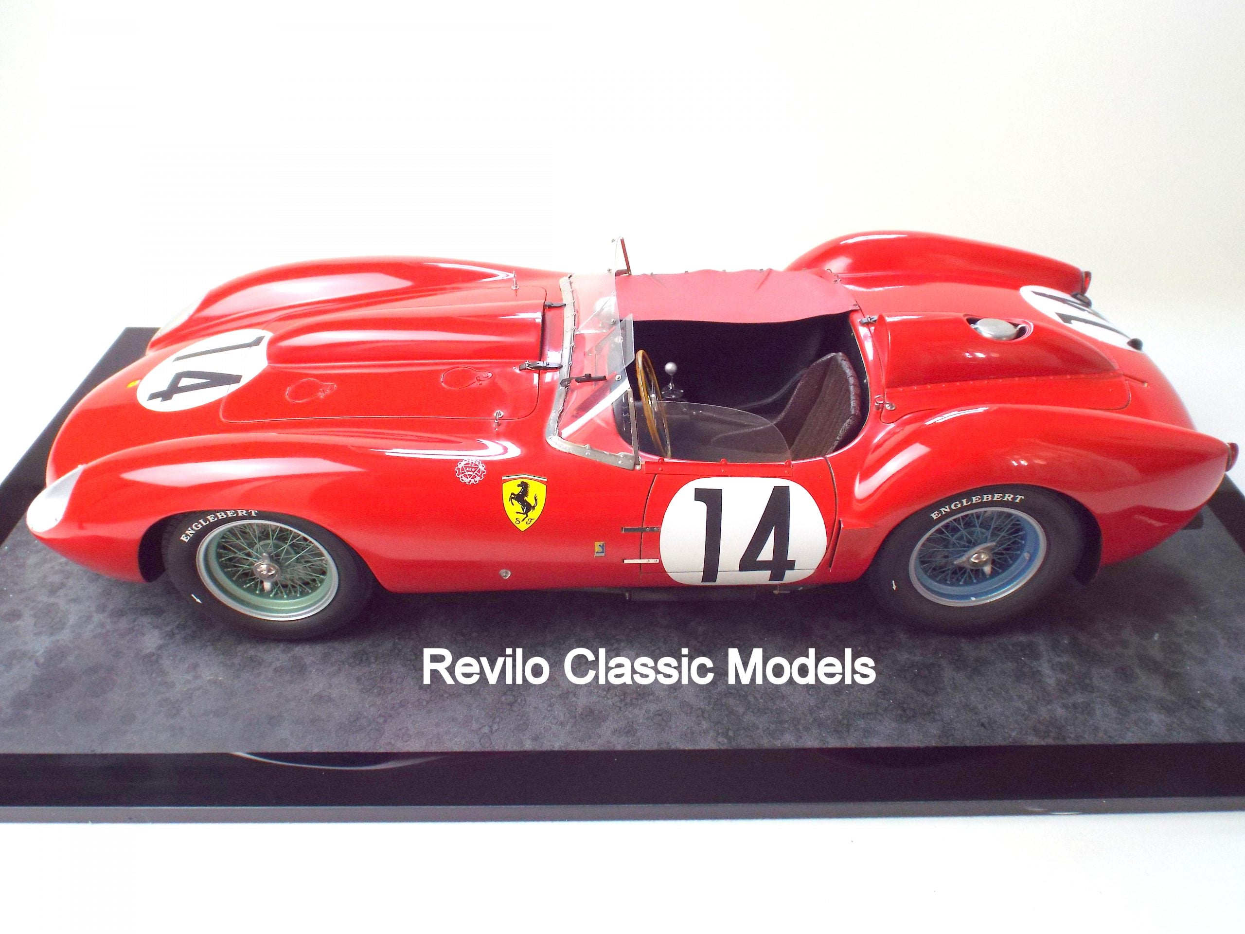 Patrice de Conto escala 1:8 1958 Ferrari TR58 #14 ganador de Le Mans