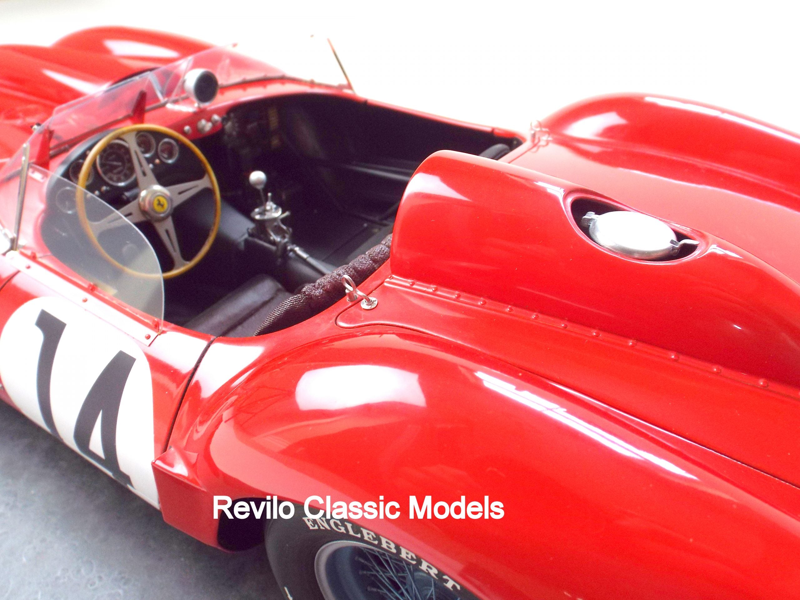 Patrice de Conto 1:8 scale 1958 Ferrari TR58 #14 Le Mans winner