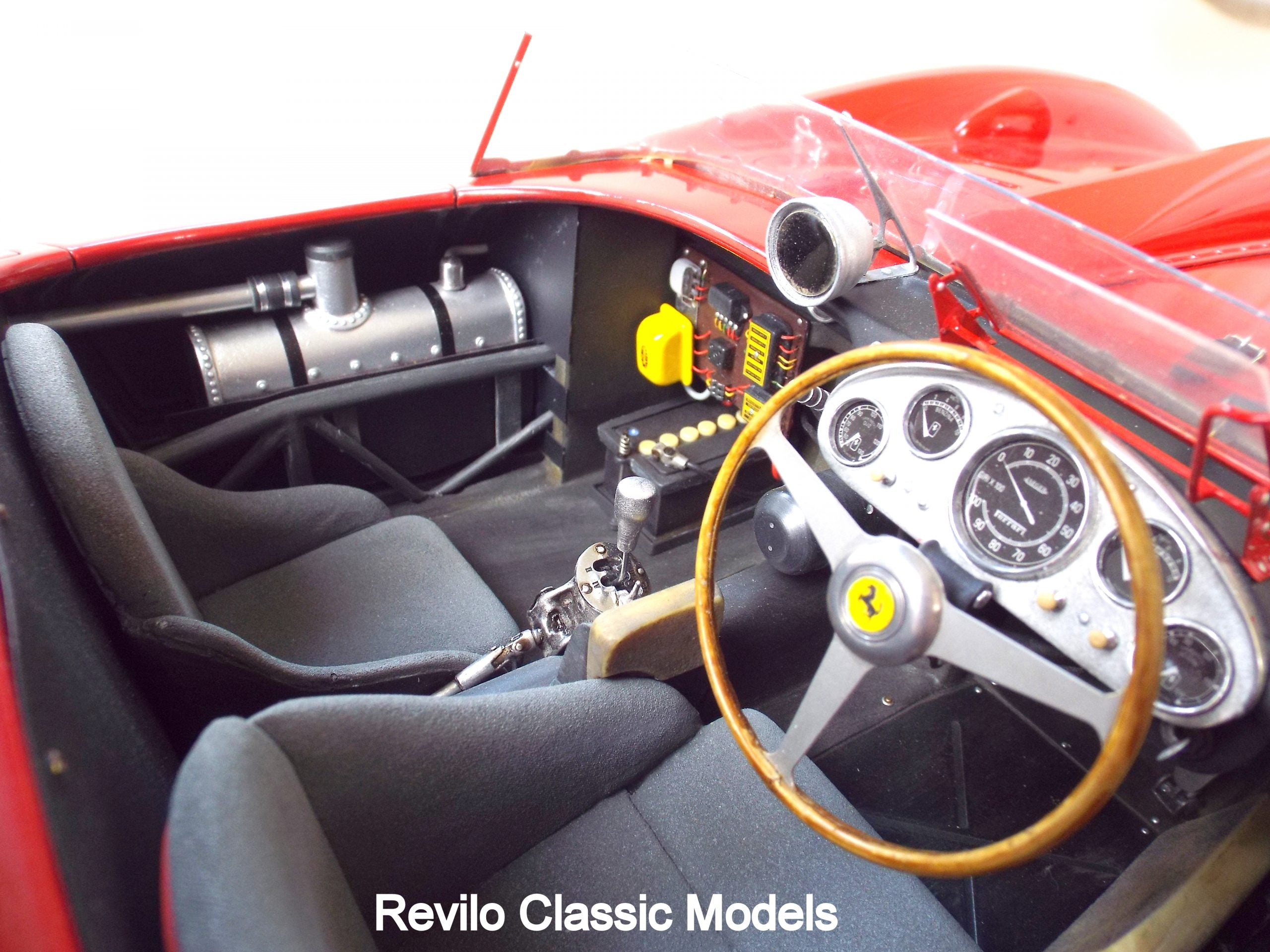 Patrice de Conto escala 1:8 Ferrari 315S 1957 Mille Miglia