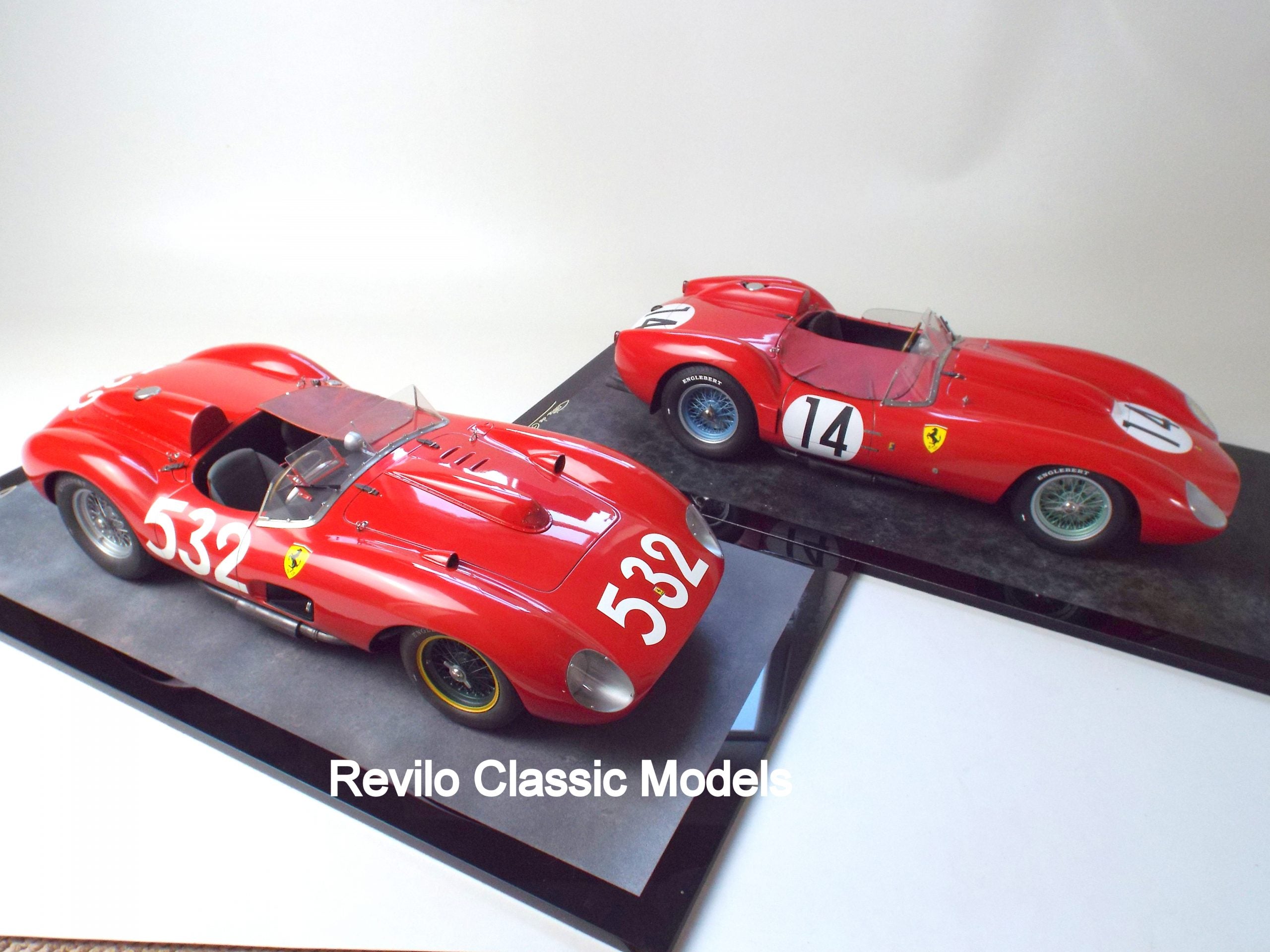 Patrice de Conto escala 1:8 1958 Ferrari TR58 #14 ganador de Le Mans