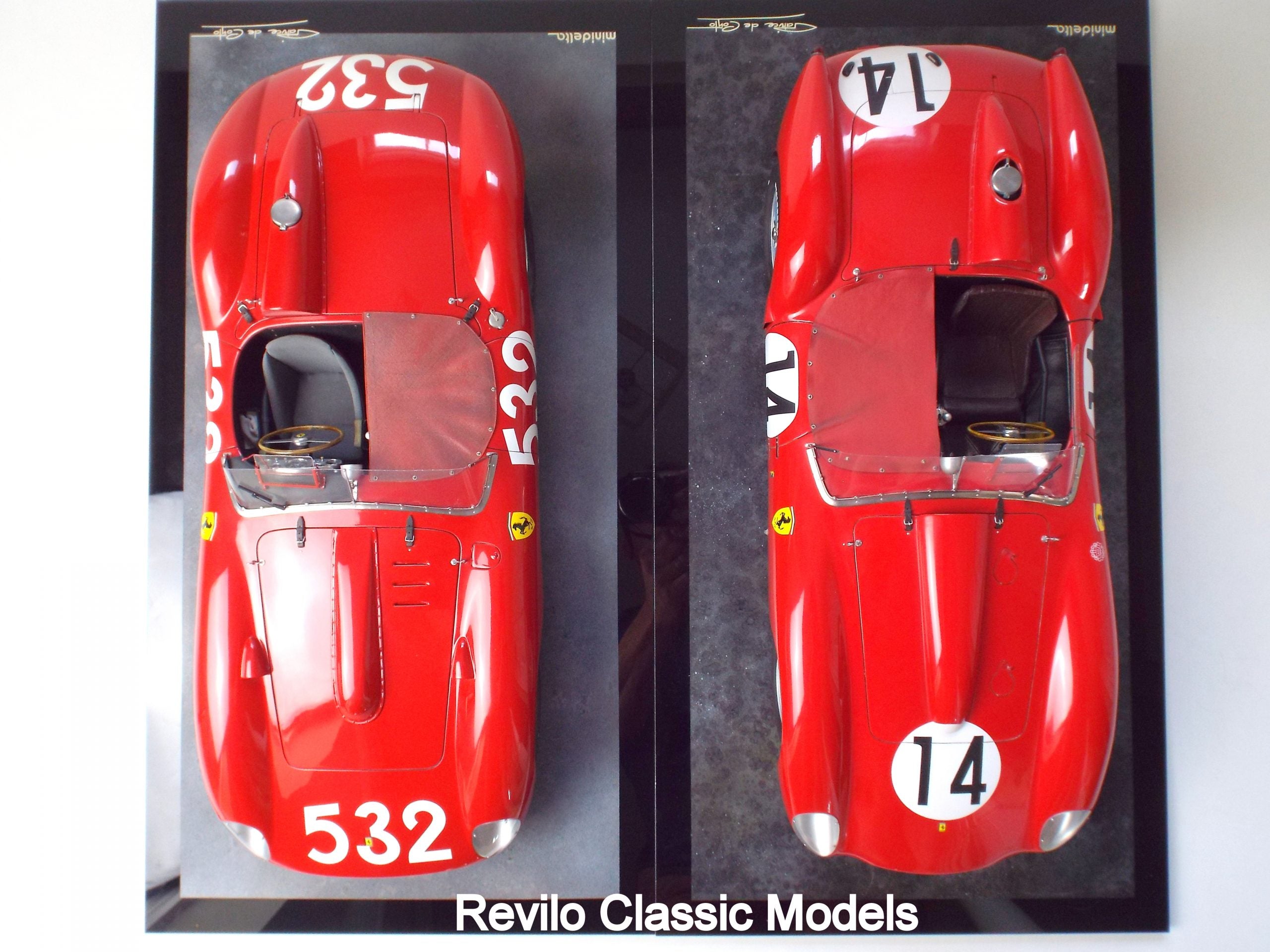 Patrice de Conto 1:8 scale 1958 Ferrari TR58 #14 Le Mans winner