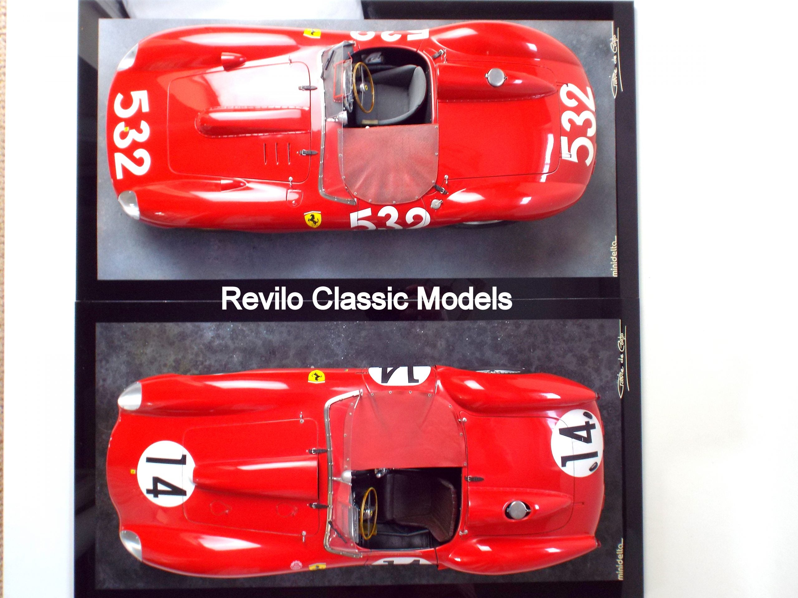 Patrice de Conto escala 1:8 1958 Ferrari TR58 #14 ganador de Le Mans