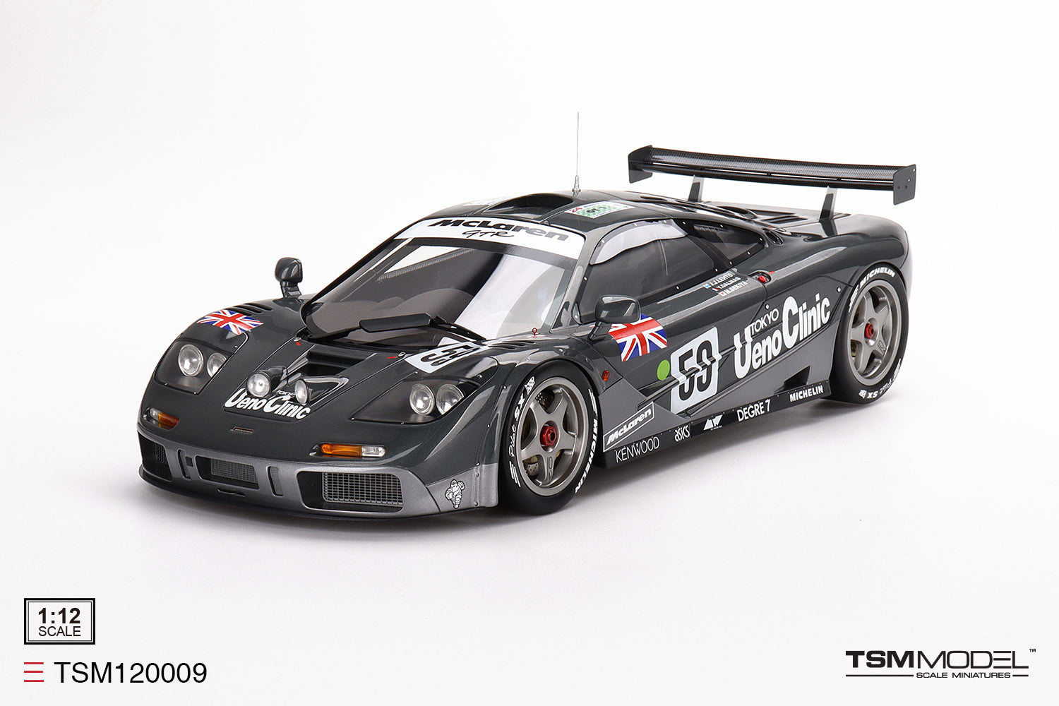 1:12 scale McLaren F1 GTR Le Mans winner 1995