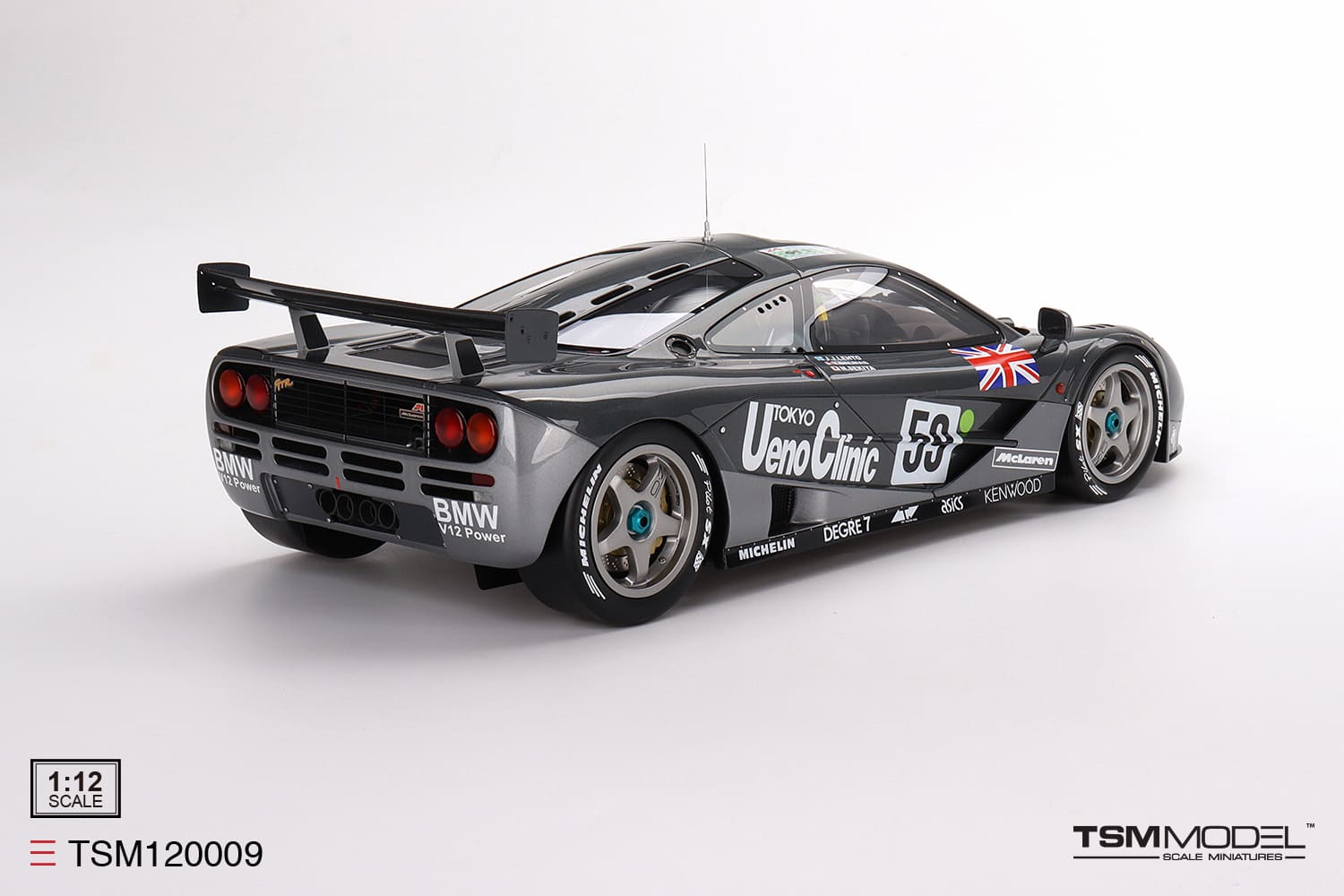 Escala 1:12 McLaren F1 GTR Le Mans ganador 1995