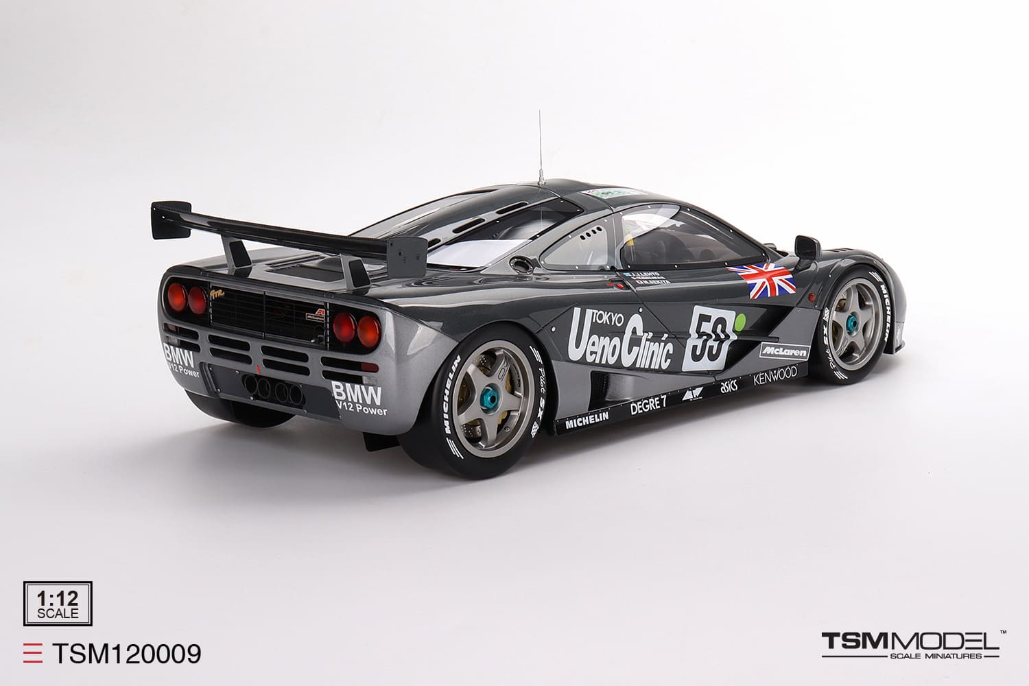 1:12 scale McLaren F1 GTR Le Mans winner 1995