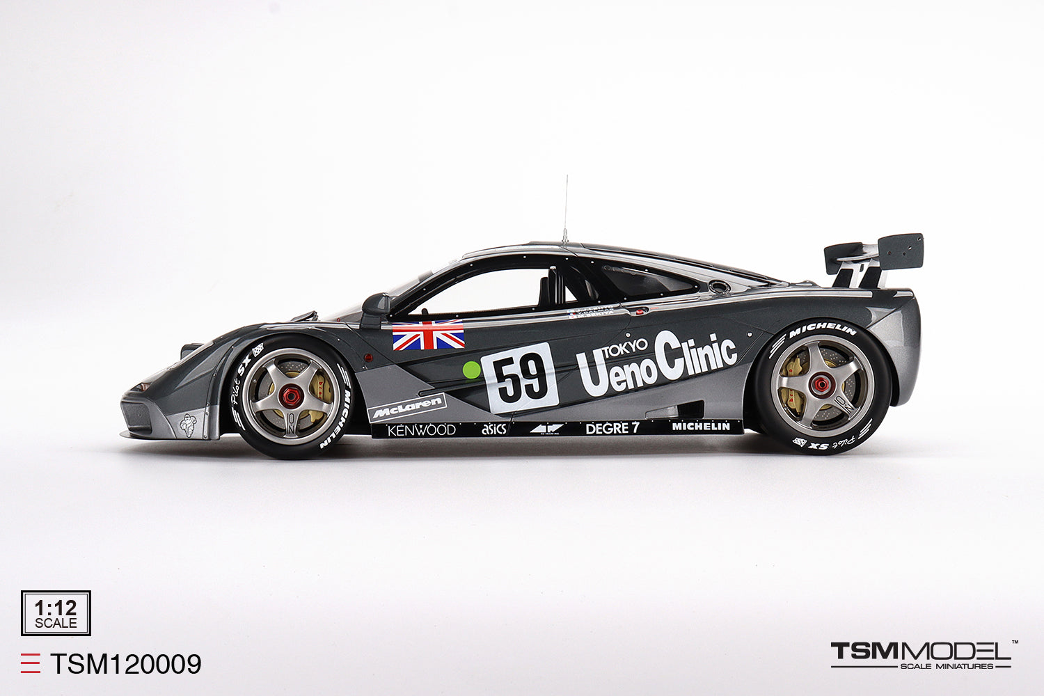 1:12 scale McLaren F1 GTR Le Mans winner 1995