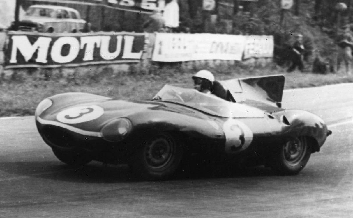 Amalgam Jaguar D Type 1:8 scale #3 1957 Le Mans winner